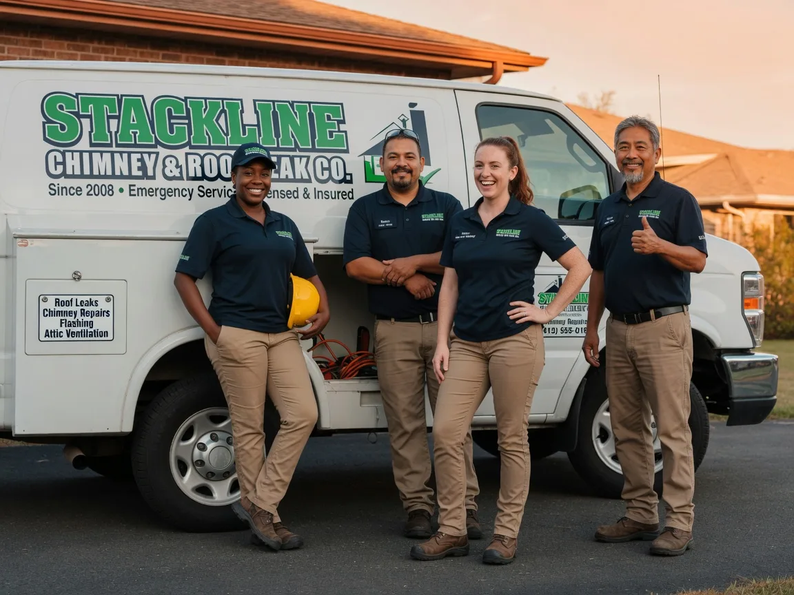 Chimney flashing repair company in Fort Worth, TX